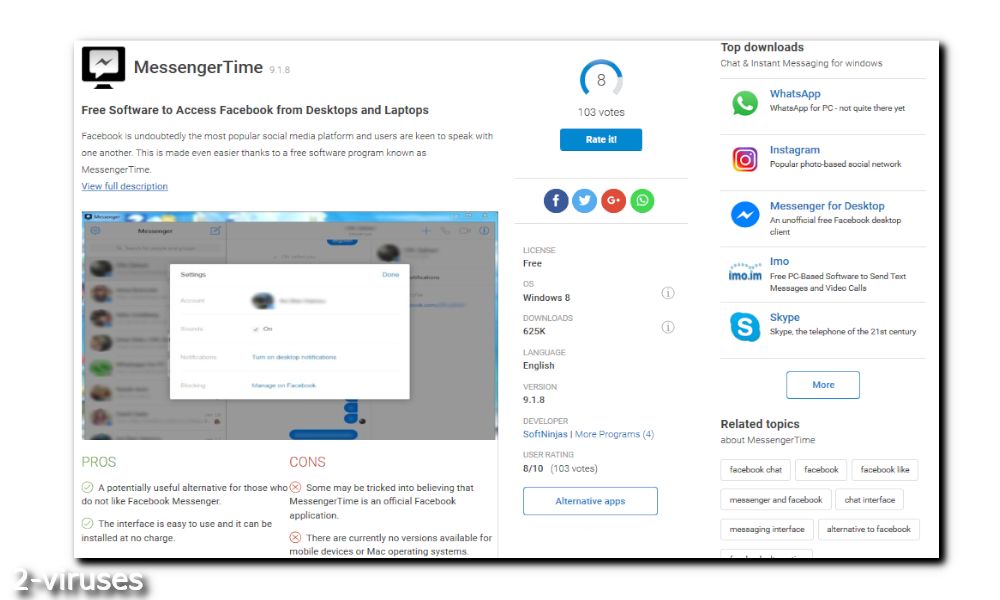 MessengerTime download freeware