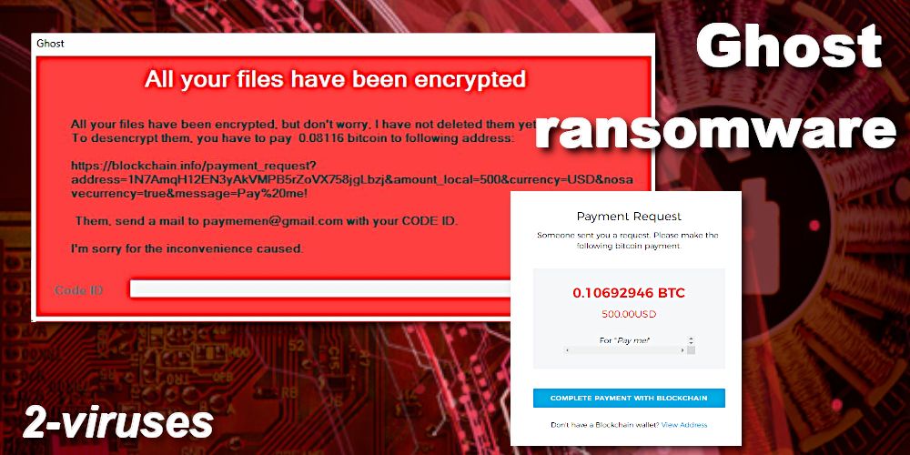 ghost ransomware ransom note