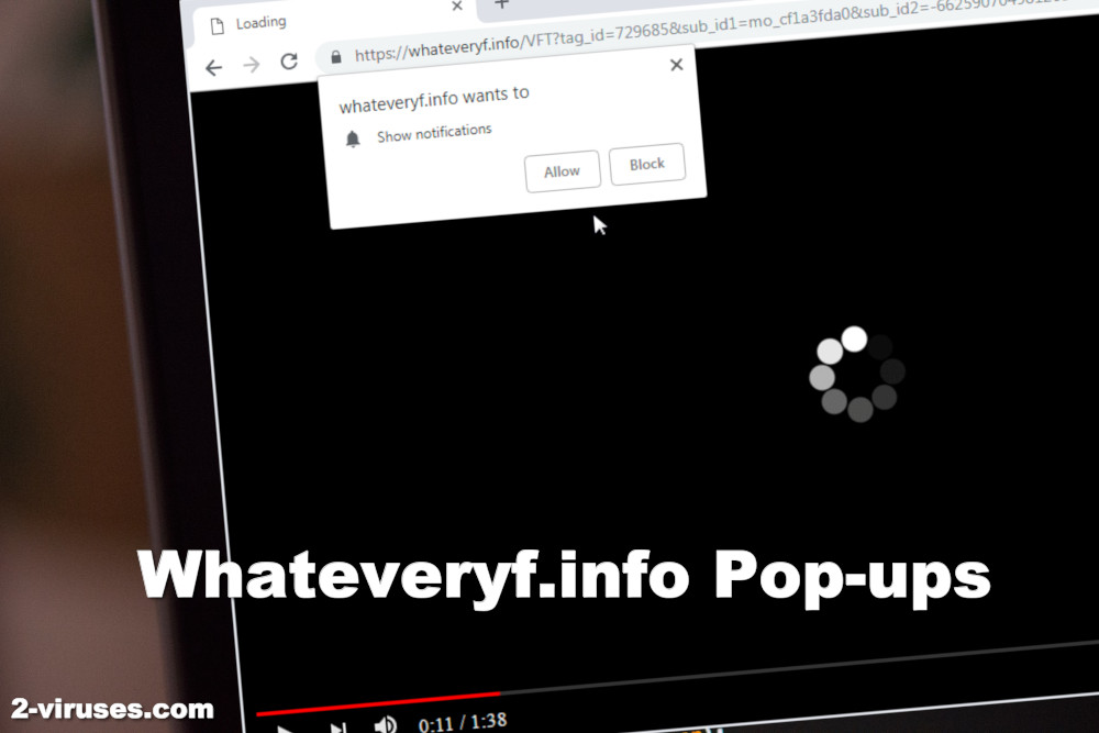 Whateveryf.info Pop-ups removal