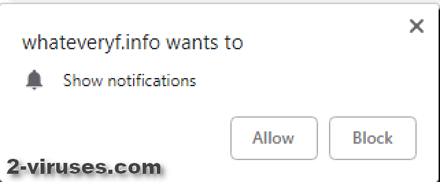 whateveryf.info pop-up