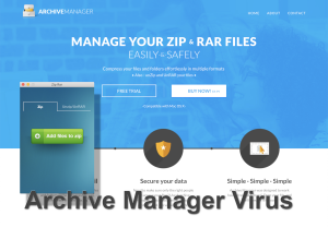 El virus Archive Manager