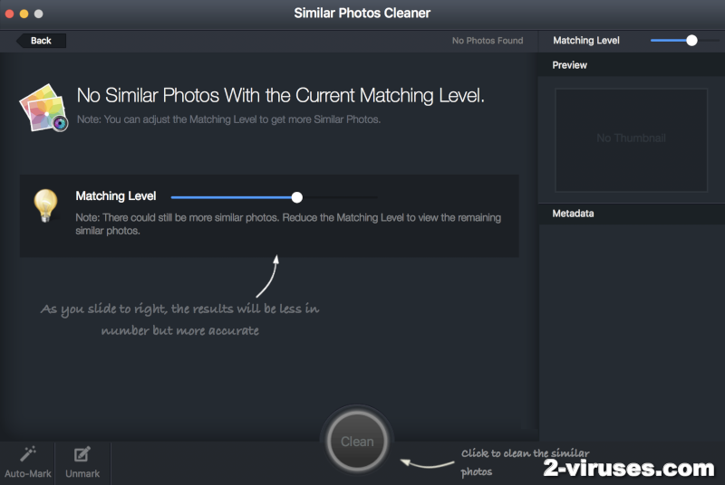 Similar Photo Cleaner removal