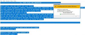 El Virus DJVU (Ransomware)