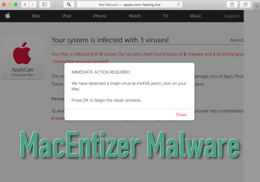 MacEntizer Malware removal
