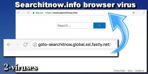 El virus Searchitnow.info