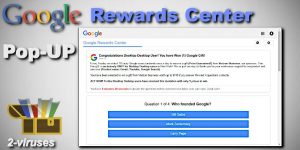 El Pop-up Google Rewards Centre