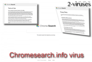 El virus Chromesearch.info