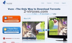 La Barra de Herramientas Vuze