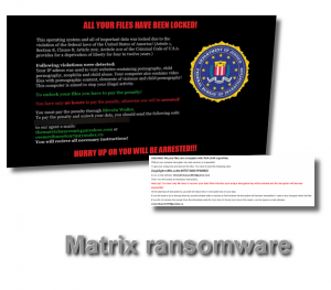 El ransomware Matrix