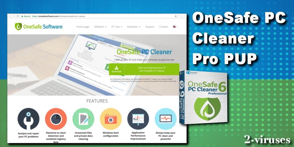 Onesafe PC Cleaner PUP virus