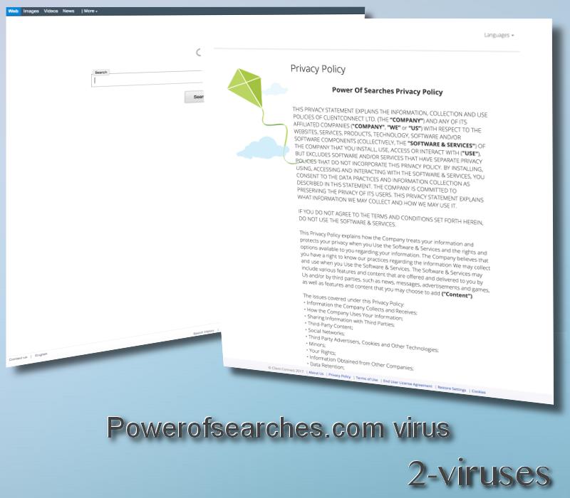 Powerofsearches.com virus remove