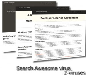 El virus Search Awesome