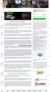 Virus Secretaría de Seguridad Pública