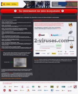 Virus «Su ordenador ha sido bloqueado»