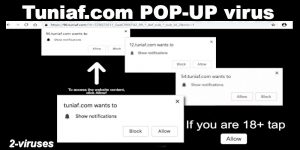 El Pop-up Tuniaf.com