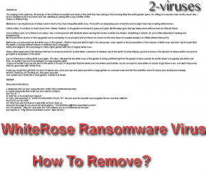 El Virus Ransomware WhiteRose