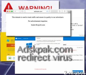El virus Adskpak.com