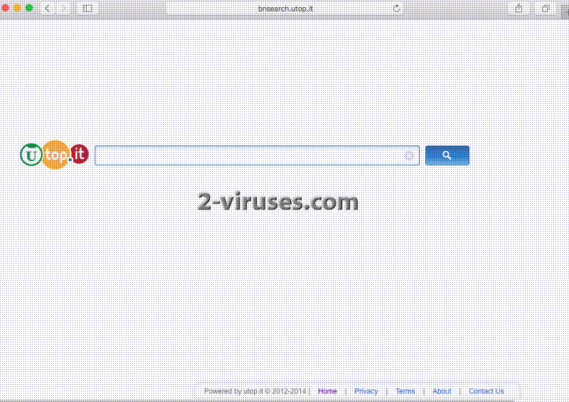 El virus Bnsearch.utop.it