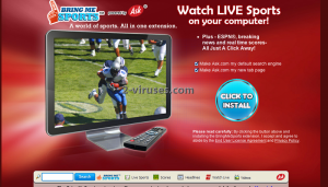 La Barra de Herramientas BringMeSports