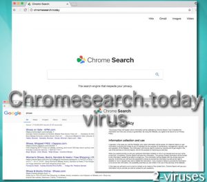 El virus Chromesearch.today