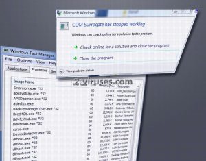 El virus dllhost.exe *32 COM Surrogate