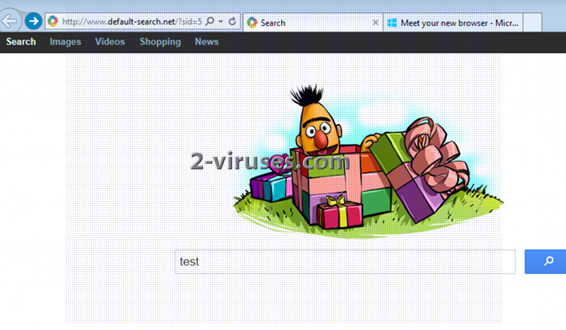 El virus Default-search.net