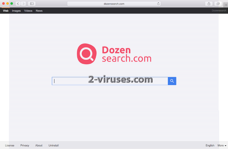El virus Dozensearch.com