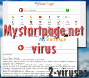 El virus Mystartpage.net