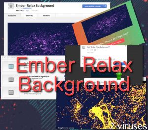 El virus Ember Relax Background