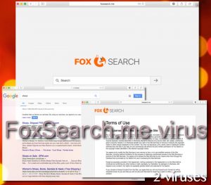 El virus FoxSearch.me