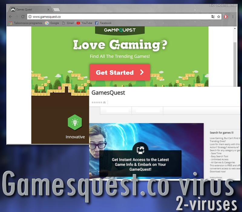 Gamesquest.co virus