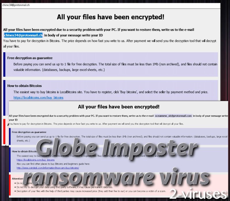 Globe Imposter virus