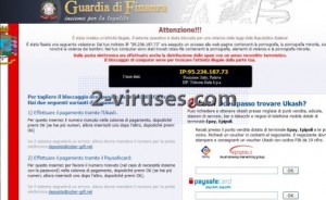 Virus Guardia di Finanza