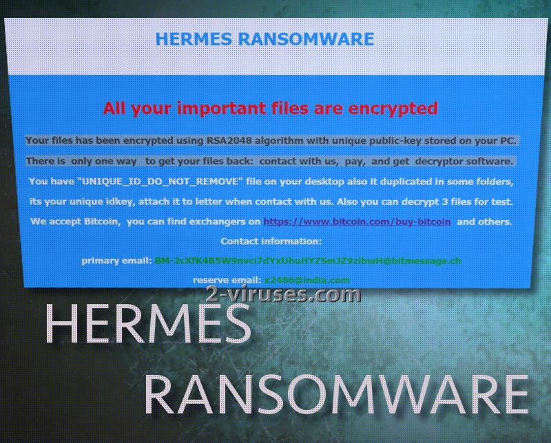 Ransomware Hermes
