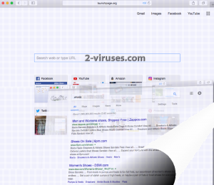 El virus Launchpage.org