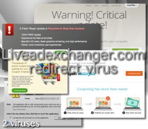 El virus Liveadexchanger.com redirect