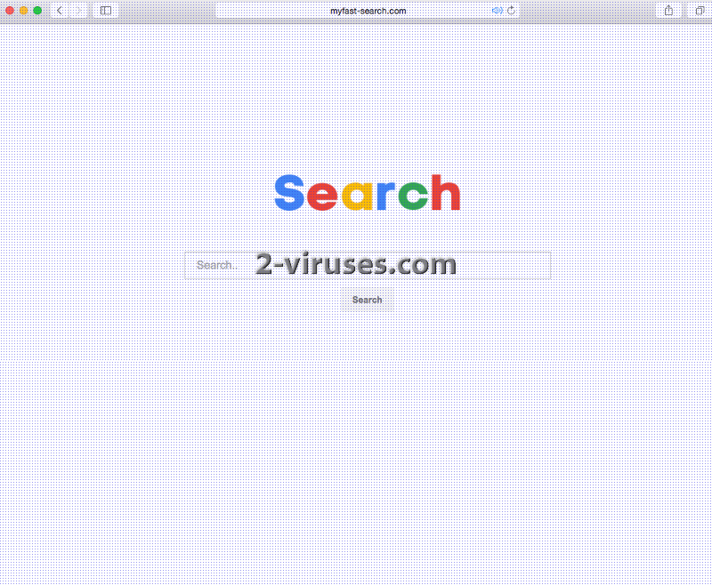 El virus Myfast-search.com