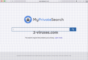 El virus Myprivatesearch.com