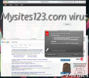 El virus Mysites123.com