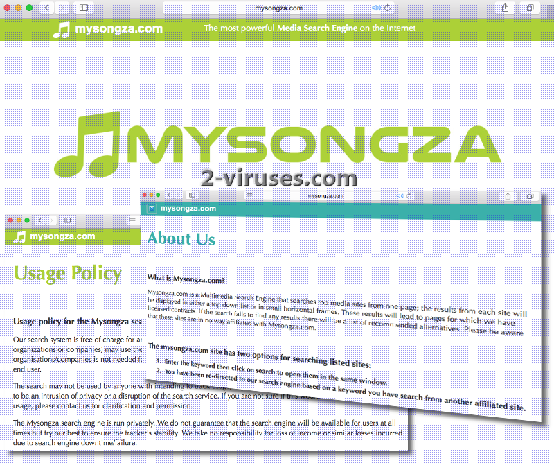 El virus Mysongza.com