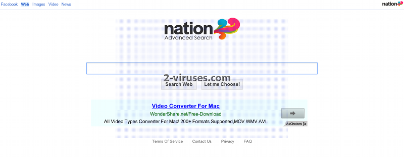 Virus Nation Advanced Search