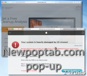 Virus Newpoptab.com redirect
