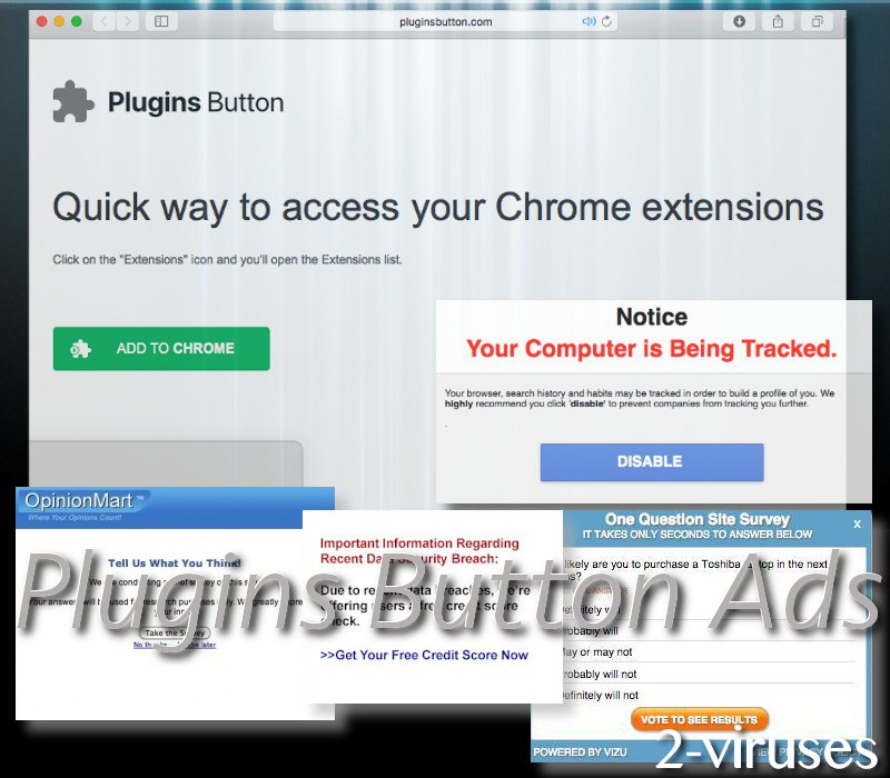 Plugins button ads