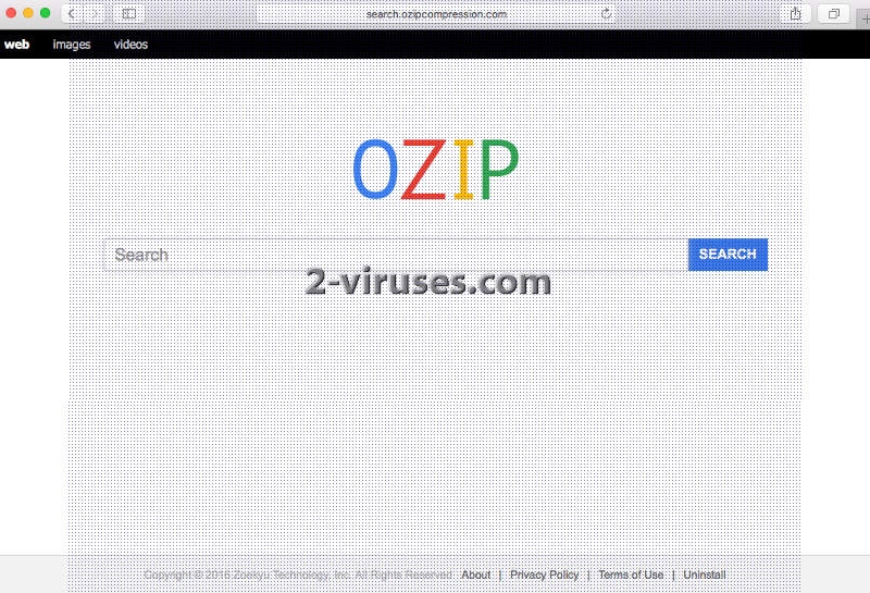 El virus Search.ozipcompression.com