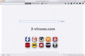 El virus Search.supermediatabsearch.com