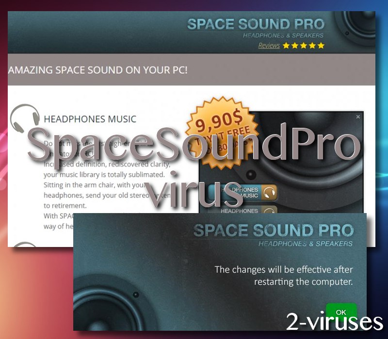 SpaceSoundPro virus 