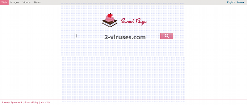 Virus Sweet-page.com