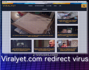 El virus redirect Viralyet.com