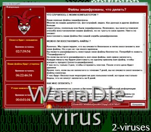 El virus WanaDie