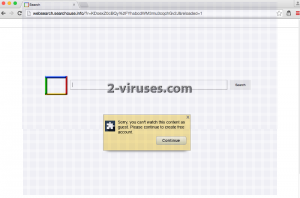 El virus Websearch.searchouse.info